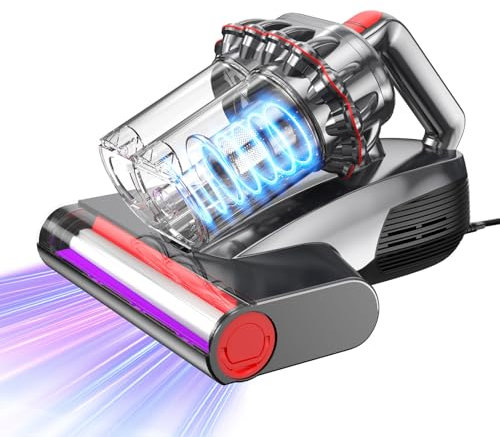 Suewidfay Aspiratore acaro 17 Kpa 700 W detergente per materassi Pulitore sottovuoto portatile