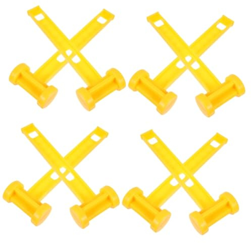 DOITOOL 8pcs Camping Mallet Tent Nail Hammer Lightweight Safety Hammer Framing