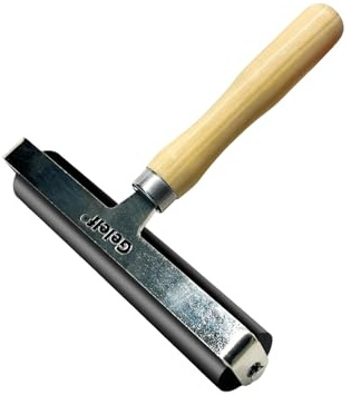 GELELF Rodillo de pelado suave – Rodillos de madera de mano, rodillo de tinta para pegar cinta de gel, impresión de gel, bloque de tinta, impresión, estampación, álbumes de recortes (#7: 15 cm)