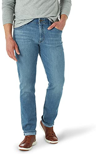 Lee herr Jeans Performance Series Extreme Motion Straight Fit Tapered Leg Jeans