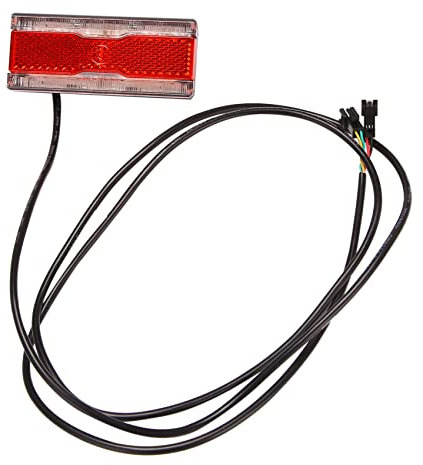 Josenidny Ebike Brake Light 24V 36V 48V Electric Bicycle Rear Light with Brake Light Function LED Taillight
