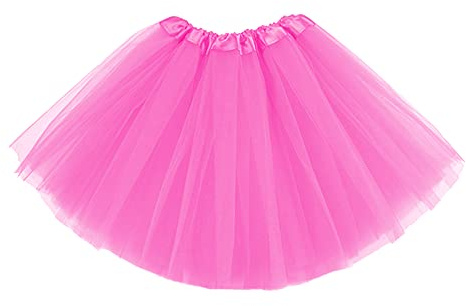 UTTPLL Layered-Toddler-Halloween-Cosplay Tutu Skirts Infant Girls Ballerina Dancing Stretch Classic Tutus Vintage Princess Tulle Dresses Birthday Christmas Rose Red 2-10 Years