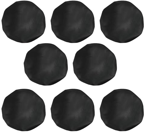 WOONEKY 8 Piezas Protector de Sillín de Bicicleta Funda y UV para Asiento Cubierta con Banda Elástica Ligera y Portátil para Bicicletas de Montaña y Carretera