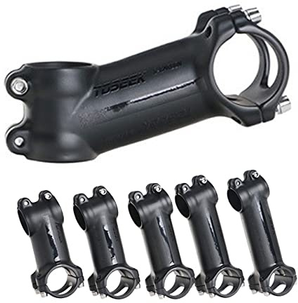 PLATT Bike Stem 31.8mm 6 Degree,Aluminum Alloy Bicycle Stem Riser for BMX MTB Road Bike Mountain Bike(70mm,6 Degree)