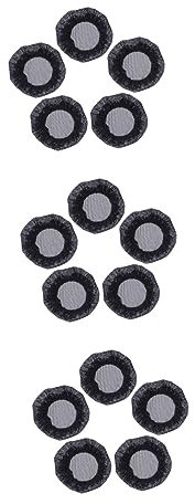 Beavorty 15pcs Hair Nets for Women Ballet Bun Nets Dance Skating Gymnastics Wedding Performance Lightweight Breathable Comfortable