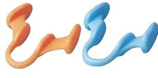 Écarteur nasal anti ronflement/lot de2: orange et bleu efficace et puissant + 76% d'air en plus = meilleure respiration et meilleur sommeil. Peut s'ajuster