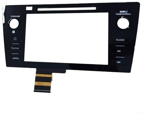 Sostituzione per touchscreen in vetro digitalizzatore per Legacy per Outback 2018 2019 OEM 86471AL66A, materiale ABS su misura, montaggio rapido, nero, sostituzione compatibile con più numeri di parte