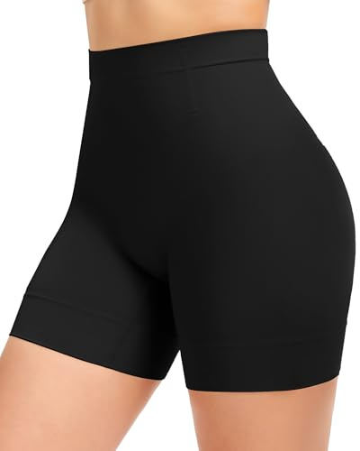 YADIFEN Culotte Gainante Femme Ventre Plat Gaine Amincissante Femme Shorts | Short Gainant Invisible Boxer Femme Panty sans Couture Culottes Sculptantes Taille Mi-Haute Shorty Anti Frottement Cuisse