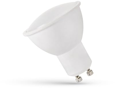 Spectrum, lampadina LED da 1,5 W, GU10, 145 lumen (equivalente a 25 W), colore bianco, confezione da 10