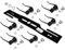 Scarifier Knife Power Rake / Lawnmower Blade / Knife / Conversion Kit + 6 Springs
