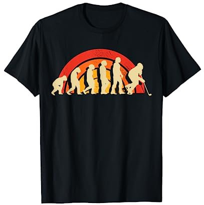 Evolution Eishockeyspieler Eishockey Kinder Jungs Männer T-Shirt