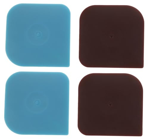 UTHCLO 4pezzi Raschietto per Pentole in Ghisa Raschietto per Piatti in Strumento per Pulizia delle Pentole per Padelle in Nylon Utensile da Utensili per Pulizia delle