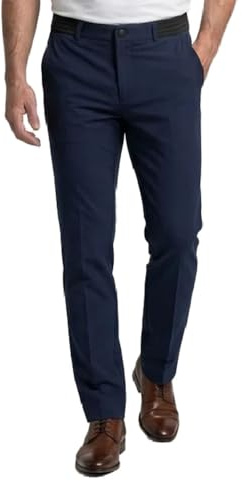MEIION MorphoFit Stretch Pants Pantalon Homme Performance Slim Fit Stretch - Chino Chic et Confortable pour Business et Loisirs - Pantalon en Tissu Flexible et Infroissable