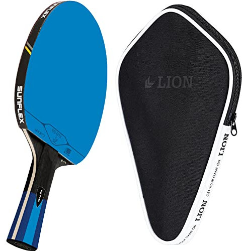 Sunflex B45 Tischtennisschläger + Tischtennishülle Cover | Tischtennisschlägerset | Tischtennis Profi Set