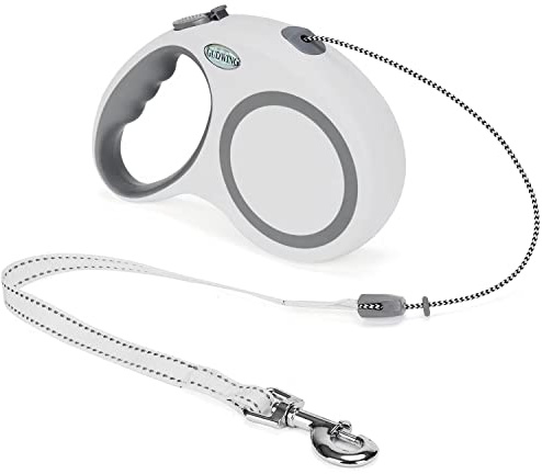 Retractable Dog Leash 30 FT, GUDWING Dog Walking Leash for Medium Large Dogs up to 77 lbs, Heavy Duty No Tangle, Large