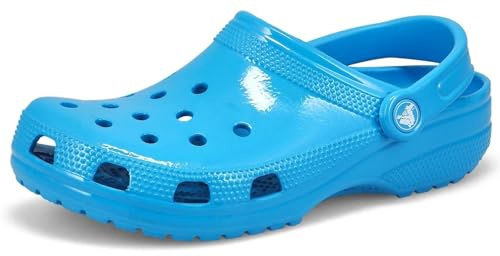 Crocs Unisexe Adulte Classic Neon HL Clog Sabots, Neon Ocean, 37/38 EU