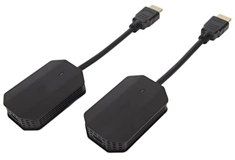 Receptor de Transmisor HDMI, Kit Extensor de Pantalla Inalámbrico WiFi 4K 5G, Espejo de Pantalla y Extensión a TV para Computadora Portátil, PC, Tableta, Proyector