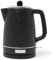Haden Starbeck Black Kettle - 3000W Fast Boil - Lightweight and Easy To Use Electric Kettle with Cordless Base - Ergonomic Handle - Anti-Limescale Filter