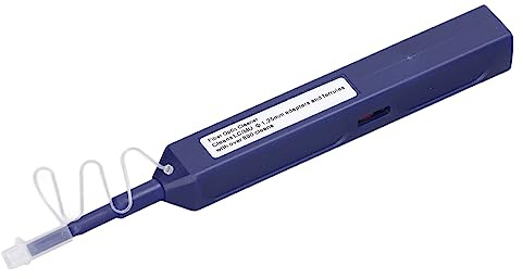 NDNCZDHC Optical Fiber Cleaning Pen, Antistatic Resin 1.25mm – Auto - Replaces with a Button Press, Fiber Optic Cleaner for LC, MU