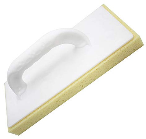 Karl Dahm 11756 - Tabla de esponja hidráulica cuadriculada de 31 x 14 cm, con mango desplazado, para un lavado perfecto de las juntas, lechada ligera con herramienta profesional para azulejos