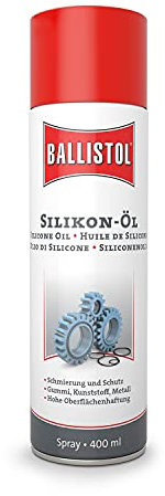 Silikon-Öl, Silikonspray, 400 ml, farblos, geruchsneutral und wasserabweisend, hält Gummi elastisch, ideal zur Pflege und Restaurierung