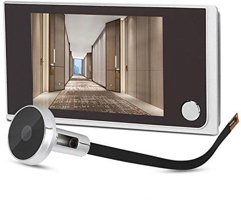 Yosoo Health Gear Türspion, Digitaler Türspion Türspion Kamera, 3,5'' Digital Lcd 120 Grad Türspion Türklingel Kamera Türeinstiegssystem Elektronische Katzenaugenkamera