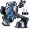 【Militär-Klasse】4 in 1 Handyhalterung Auto【Tärkst Saugnapf & Clip】Federungskapazität 36KG 360° Drehbar Universale KFZ Autohalterung für iPhone 16 Pro Max 15 14 13 Samsung Galaxy S24 Usw, Schwarz Blau