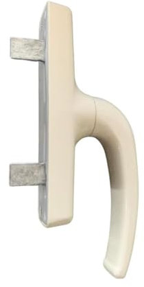 API - Maniglia cremonese per interno ante finestre infissi in alluminio (Avorio)