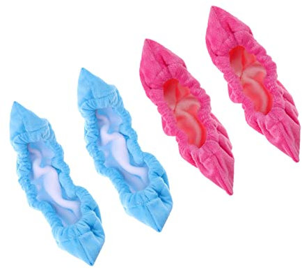 LOVIVER 2 Paar Kufenschoner Aus Frottee für Eiskunstlauf