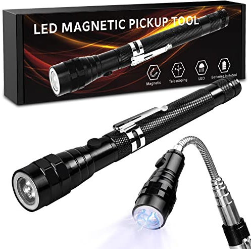 OGEEON Christmas Tool Gifts for Men Dad Him,Magnetic Tool with LED,Stocking Fillers for Men,Christmas Presents Gadgets for Dad Him on Birthday Fathers Day