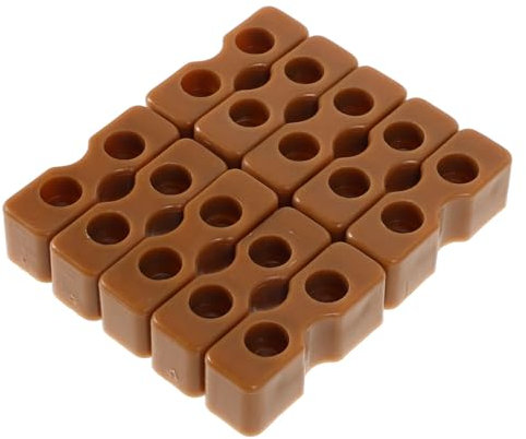 HANABASS 10piezas Accesorios para Cuna De Conector De Unión para Cabeceras y Cunas Clavijas De Soporte De Plástico para Rieles De Uso para Marcos De Cama y Muebles