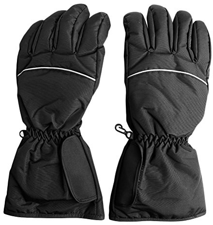 Waterproof Heated Gloves Battery Powered For Motorcycle Winter Warmer Gloves For Kids Cold Weather
