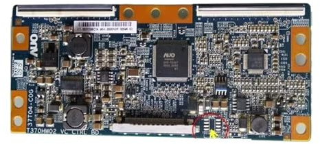 Scheda logica TV T-CON 37T04-C0G T370HW02 VC CTRL BD, compatibile con LE32B530P7W LN46B550K1F LE37B554M2W LE40B530P7W LN46B530P7F(32-inch no IC)