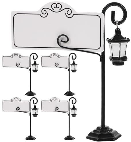Genérico Soportes para Números de Mesa con Pinza para Notas Juego de 5 Unidades Portatarjetas para Bodas Banquetes y Restaurantes Soporte Flexible para Tarjetas Fotos y Menús