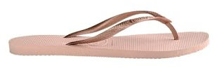 Havaianas Girls Slim (Mini Me), Ballet Rose, UK child 12/13