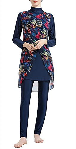 Muslim Swimsuits for Women Swimwear Burkini Beachwear Tankini Swimming Suit(Y2, 4XL)