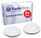 2x Trade-Shop Fettdunst-Filter/Fritteusen-Filter kompatibel mit SEB Tefal Moulinex SmartClean FR4009007D, FR4009157D 1250, FR4009167D 1250, FR4009707D