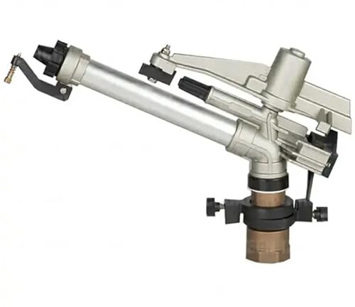 Suinga Irrigatore canna per irrigazione in metallo 20 a 43 metri H2OMaster 2. Angolo di irrigazione regolabile. Pressione di esercizio da 1,5 a 5 bar. Connessione 2 Femmina