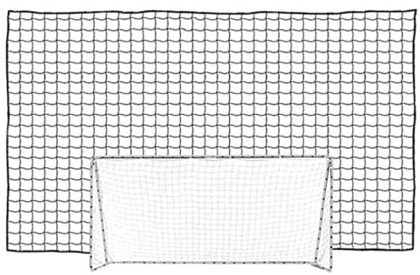 Ball Stop Net, Fußball -Backstop -Netz, Hochleistungs -Containment -Netz, wiederverwendbares Sportpraxis -Barriere -Netz, Outdoor -Vorräte, Trainingsausrüstung für Garten, Sportplätze