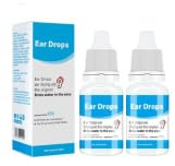 2X Natural Swimmer Ohrentropfen 20ml - Ohrenschutz Gegen Eingeschlossenes Wasser - Ohrenspray Bei Verstopften & Juckenden Ohren - Für Wassersport, Badeurlaub & Tauchgang Kinder Erwachsenengerecht