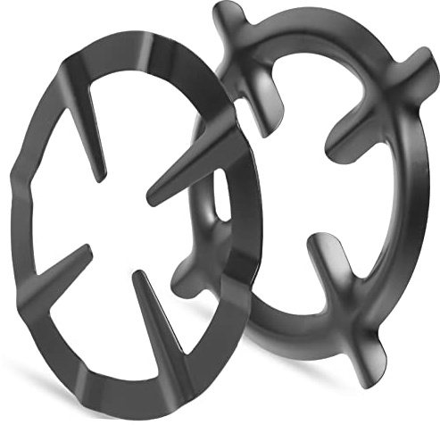 HEALEEP 2pièces Support Pour Cuisinière à Gaz Antidérapant Pour Cafetière Cadre Auxiliaire Résistant Rouille Adapté Aux Foyers Domestiques Et Professionnels