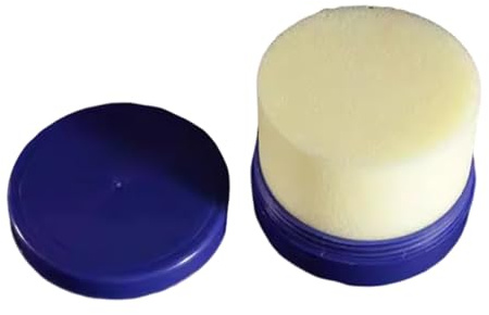 Limtula Cepillo de limpieza portátil para raquetas de tenis de mesa, raqueta de ping pong, en caja, esponja para limpiar raquetas de tenis de mesa