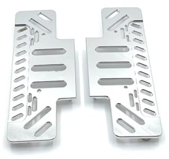 Chasis Marco Rc Para MN Para MN128 MN86 G500 1/12 Pedales Metálicos Coche Control Remoto Vehículos Oruga Accesorios Mejoras Y Repuestos(Silver)