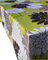 Valia Home Tischdecke mit Teflonbeschichtung für Innen- & Außenbereich anwendbar Wasser & Schmutzabweisend Dank verlässlichem Lotuseffekt - 140 x 180 cm Blume