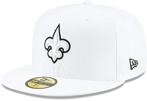 New Era 59Fifty Cap - Platinum Sideline New Orleans Saints