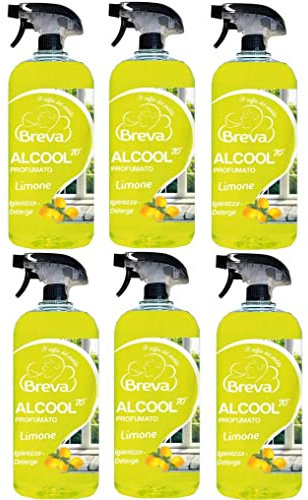 ALCOOL SPRAY PROFUMATO COLORATO LIMONE 750 ML (6)