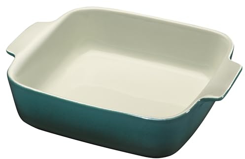 Provence - Fuente cuadrada para lasaña (cerámica, 23 cm), color verde