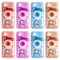 Silkwish 8 Stück Korrekturroller Set, 10m x 5mm Korrekturband Roller, Korrekturbänder roller mit Schutzkappe, Korrekturmaus für das Büro, das Home Office oder die Schule, Correction Tape