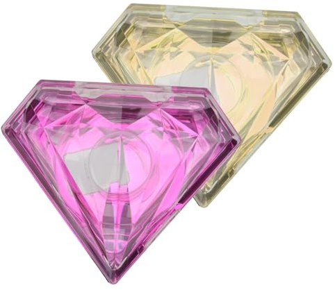 DRESSOOS 2pezzi Per False Eyelash Design Per e Extension e Giallo Accessorio Makeup e