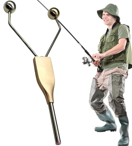 Support de canette pour Montage de Mouches, Support de Fil de canette pour Montage de Mouches,Porte-canette de pêche à la Mouche en Acier Inoxydable | Père Truite Attraper Bobine Outil pêcheur Gadget